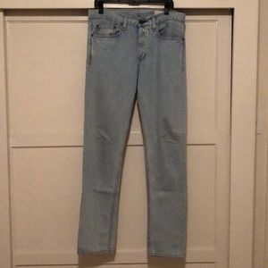 Light blue rag and bone jeans